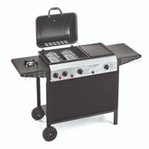 Ompagrill Double barbecue à gaz multifonction 4080